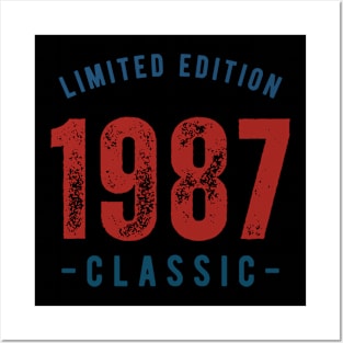 Limited Edition Classic 1987 Posters and Art